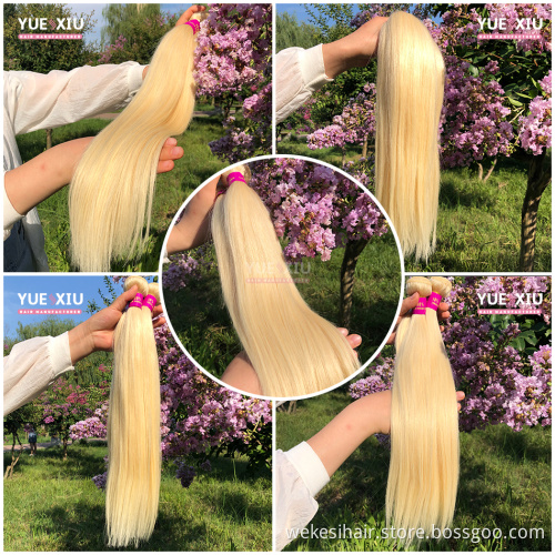 Wholesale Best 613 Bundles Virgin Raw 12A Human Hair, 30 40 Inch 613 Bundle with Closure Blonde Frontal,613 Virgin Hair Bundles
